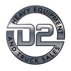 D2 Heavy Equipment and Truck Sales Logo